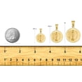 thumbnail image 3 of PicturesOnGold.com 14K Yellow Gold Miraculous Medal - 1/2 Inch X 1/2 Inch, 3 of 3