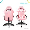 thumbnail image 3 of Silla Gamer Ergonomica Titano Reclinable Rosa 6.49 pulg. TT-SGSRP, 3 of 7
