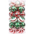thumbnail image 1 of Juego de adornos brillantes pintados de colores y bolas colgantes para árbol de Navidad de 60 mm/2,36" - 30, 1 of 6