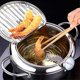 thumbnail image 1 of SAILING Freidora japonesa con termómetro y tapa, freidora Tempura de cocina de acero inoxidable 304, sartén sin aceite, 1 of 3