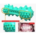 thumbnail image 4 of Ilovemono Peut nettoyer les jouets pour chiens, les brosses à dents pour chiens, les jouets à mâcher en caoutchouc solide pour les petits et moyens chiens, jaune, 4 of 5