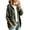 D-Green521, variant on Cardigan Sweaters For Women Leopard Hooded Oversized Open Front Knit Sweater Coat