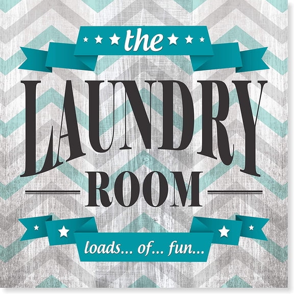 Laundry Room Loads Of Fun Wall Sign 12x12