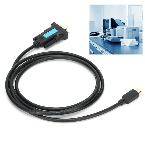 Senjay USB To DB9 Serial Adapter,USB To RS232 Adapter Type‑C To DB9 Converter Serial Cable For Scanner PC Modem Printer,USB To RS232 Adapter