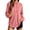 Red, variant on Women's Oversized Drawstring Hoodies Mock Neck Long Sleeve Curved Hem Pullover Soft Lightweight Tunic Sweatshirt Fall Fashion Tops White