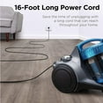 thumbnail image 4 of Eureka Whirlwind Canister Vacuum, Lightweight, Telescope Wand, Long Power Cord with Auto Rewind, Blue, 4 of 9