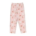 thumbnail image 4 of Daiia Rabbit And Cherry Women's Sleep Pant with Pockets and Drawstring,Pajama Pants-X-Large, 4 of 9