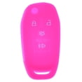 thumbnail image 2 of Tachiuwa 4 Buttons Remote Key Silicone Case Cover Explorer Rose Red, 2 of 8