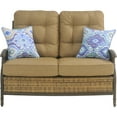 thumbnail image 6 of Hanover Hudson Square 4-Piece Fire Pit Lounge Set with Glazed Faux-Wood Tile Top, 6 of 12