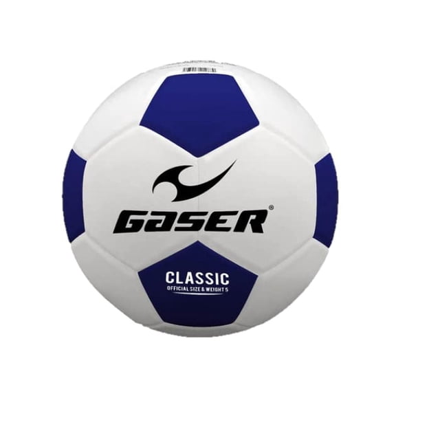 Balón Futbol Gaser Blanco Azul Laminado Classic