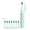 Mint Green, variant on Ultrasonic Electric Toothbrush 32,000 Times/Min High Frequency Cleaning 6 Modes with 8 Brush Heads for Effective Dental Care Rechargeable USB Powered