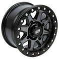thumbnail image 4 of (4 Pack) 4/156 Tusk Uinta Beadlock Wheel 15x7 5.0 + 2.0 Gunmetal/Black For YAMAHA YXZ1000R SS 2019-2023, 4 of 7