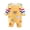 v#92Yellow207, variant on Baby Boys Set Colorful Striped Pattern Summer Stylish Crew Neck Long Sleeve Shirt & Jumpsuits For Homewear Leisure Activities And Parties Classic Outfit Sets,Yellow,90