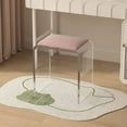 thumbnail image 5 of Royalcraft Acrylic clear End Table, Modern Lucite Side Table with Waterfall Edges, 5 of 5