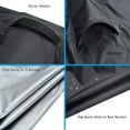 thumbnail image 7 of Kiplyki 30" x 30" x 24.5" Black Gas Fire Cover, Waterproof Anti-UV Heavy Duty, 7 of 7
