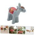 thumbnail image 5 of OFFIGAM 24-Piece Mini Resin Donkey Figurines Set for Indoor Outdoor Garden Decor, Small Animal Miniatures Accessories, 5 of 8