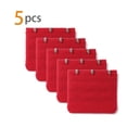 thumbnail image 2 of INSPIRE CHIC Rallonges de Soutien-Gorge pour Femmes à 3 Crochets 3 Rangées Bretelle de Soutien-Gorge Extensible Boucle Crochets Bande de Soutien-Gorge Rouge 5, 2 of 5