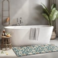 thumbnail image 2 of Beige Brown Mushroom Blue Pattern Kitchen Rug Mat,Kitchen Runner Rugs Non Skid Washable,Decorative Kitchen Floor Mats for Kitchen,Sink,Laundry,17"x47.2", 2 of 7