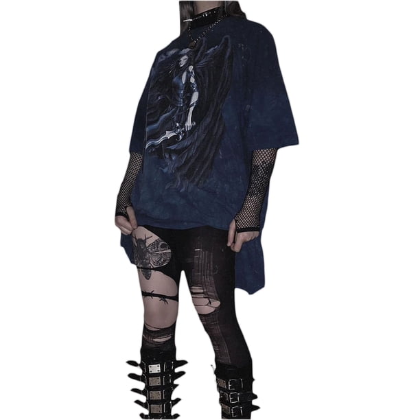 SAYOO Camiseta de impresión Elf para mujeres SAYOO moda