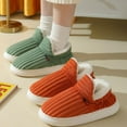 thumbnail image 4 of Minnieouse Pantuflas cómodas y elegantes antideslizantes de Pluffi para hombres y mujeres Pantuflas cómodas de Pluffi Acogedoras Calzado verde 4/5 Reino Unido, 4 of 6