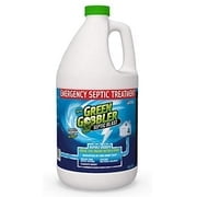 Green Gobbler Septic Clog Remover & Cleaner - Safe For Pipes, Toilets,  Maintain Healthy Septic Tank Bacterial Balance - 1 Gallon