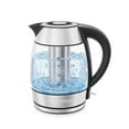 thumbnail image 4 of Chefman Easy-Steep 1,8L Electric Kettle with Tea Infuser, Stainless Steel, 4 of 7