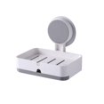 thumbnail image 1 of Jabonera, accesorios de baño, sin taladrar, blanca, 1 of 5