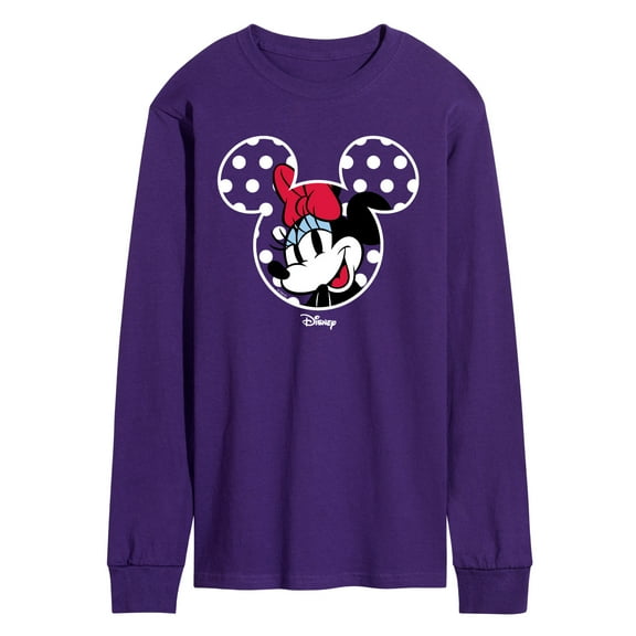 Disney - Minnie Ears - Men's Long Sleeve Graphic T-Shirt