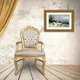 thumbnail image 3 of Lundby, Anders Anderson 14x10 Gold Ornate Wood Framed with Double Matting Museum Art Print Titled - Starnberger Sea Under Snow, 3 of 4