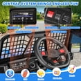thumbnail image 2 of VIBESPARK 12V Ride on Toys for Toddlers Ride on Cars with Remote Control, Electric Ride on Truck Car w/ Bluetooth, Music, Stories, Battery Indicator, Volume Adjustment, Breathing Light, Blue, 2 of 6