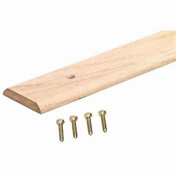 1-.75in. X 36in. Unfinished Oak Seam Binder