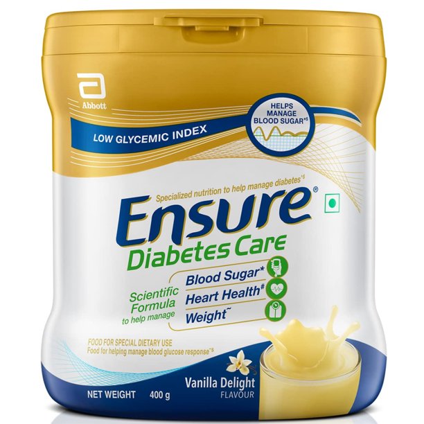 Pack of 10 Ensure Powder Diabetes Care Complete Balance Nutrition