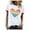 Yellow, variant on Womens Summer Crew Neck Short Sleeve Tops Rainbow Stripe Graphic Pattern Tees Printed Casual Fashion Apparel Wear T-Shirts
