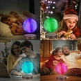thumbnail image 3 of VGAzer Levitating Moon Lamp Floating and Spinning with Round Base & Gradually Changing LED Lights Between 7 Colors,Bedroom Decorative Light, 3 of 15