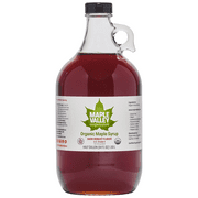 Maple Valley 64 oz Grade A Dark & Robust (Formerly Grade B) Organic Maple Syrup 64oz Half Gallon