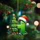thumbnail image 3 of Rapeiae 2D Acrylic Christmas Tree 26 Letter Pendant Decorative Gift Family Christmas Party Pendants, 3 of 5