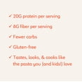 thumbnail image 4 of (Pack Of 6) Banza Pasta Wheels Chickpea 8 Oz, 4 of 5