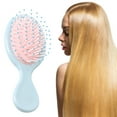thumbnail image 4 of Kehuo Mini Brush Hairbrush for Kids Girls Wet Little Travel Mini Hair Brush Detangling Soft Bristles Hair Brush for Most Hair Types Smoothing with Ease Knots, Beauty & Personal Care, 4 of 9