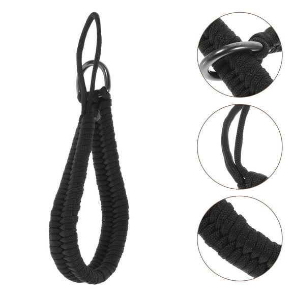 OFFIGAM Black Adjustable Camera Wrist Strap Comfortable Hand Lanyard for Secure and Convenient Device Carry