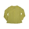 thumbnail image 3 of French Toast Uniform Girls Long Sleeve Feminine Fit Peter Pan Lace Trim Blouse 35052-20 (blue), 3 of 4