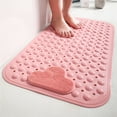 thumbnail image 2 of 27.56x15.75in Bathroom Anti-Slip Mat PVC Floor Mats with Foot Massage | Non-Skid Shower Bathtub Toilet Safety Mat (5 Colors 1.543lb)​, 2 of 6