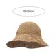 thumbnail image 2 of 56-58 cm circunferencia de la cabeza lindo sombrero de pescador cereza sombrero protector solar femenino verano playa sombrilla sombrero de paja, 2 of 5