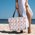 thumbnail image 6 of Fuzoiu happy Easter Print Waterproof Beach Tote Bag for Women Girls with Zipper,Sandproof Pool Swim Bag,Large Capacity Beach Travel Bag for Pool Swim Travel Everyday, 6 of 7