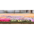 thumbnail image 3 of Unique Loom Champs Modernes Estrella Tapis 8' x 11' Rectangle Multi/vert, 3 of 5