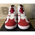 thumbnail image 3 of Ni - ke Ni - ke Air Jordan 6 Retro Carmine Red White Black 384665-106 GS Sizes, 3 of 5