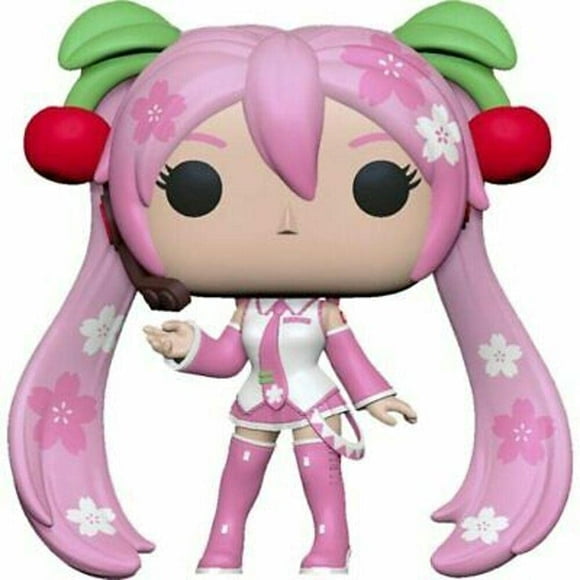HTOOQ Vocaloid Pop! Animation Hatsune Miku (Cherry Blossom) Vinyl Figure Hot Topic Exclusive