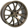 thumbnail image 4 of OE Wheels DG69 22 Inch Rim Fits Ram Hellcat Style 5x139.7 22x10 Satin Bronze (1), 4 of 5