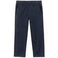 thumbnail image 1 of Pantalones Nautica, uniforme de sarga para niños pequeños, color azul marino, talla pequeña/4, 1 of 1