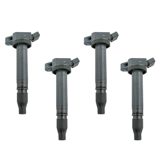 TRQ 4 Piece Engine Ignition Coil Set Direct Fit for 1.3L Scion iQ ICA65246