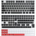 thumbnail image 2 of SHIQI-160 Evil Dolch Full Key Cap Group, CSA Profile Custom Keycaps PBT Double Shot ANSI Layout Keyboard for Cherry/Gatron MX Switches Mechanical Gaming Keyboards(Durge Black), 2 of 4